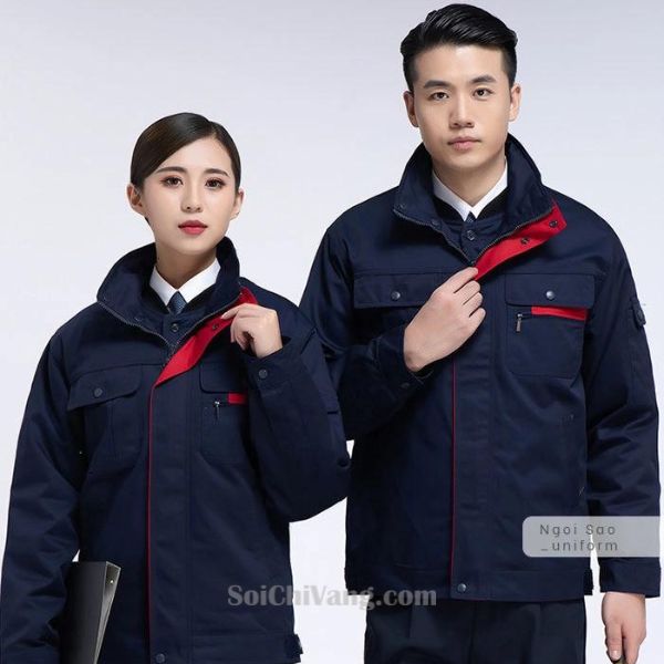 Áo Gió Đồng Phục Thiết Kế Sang Trọng - MAKG0010 2 Áo Gió Đồng Phục Chất Lượng