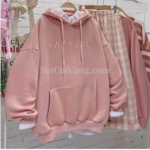 Áo Hoodie Nỉ Thêu Chữ Theo Yêu Cầu