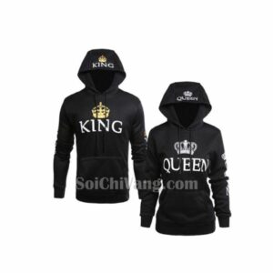 Áo Khoác Hoodie King Queen