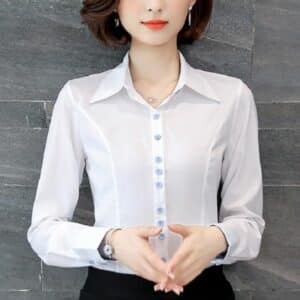 Đồng Phục Áo Sơ Mi Nữ Giá Rẻ