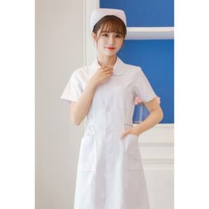 Đồng Phục Y Tá Điều Dưỡng Màu Trắng
