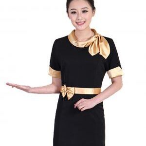 May Đồng Phục Spa Dạng Đầm - MDPS0010