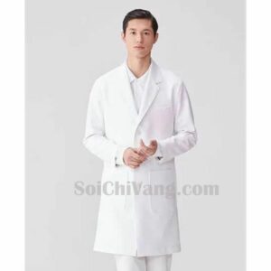 Áo Blouse Bác Sĩ Nam Thiết Kế