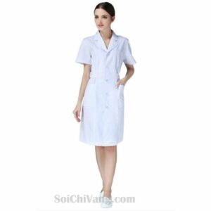 Áo Blouse Bác Sĩ Trắng