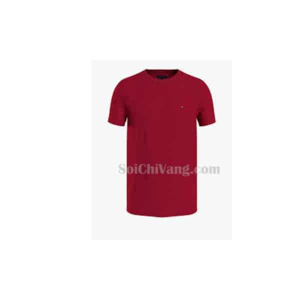 Áo Cotton Nam Thanh Lịch Giá Cả Cạnh Tranh Cao - MTCO0012 1 Áo Cotton Nam Đỏ