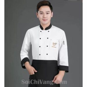 Áo Đầu Bếp Vải Thoáng