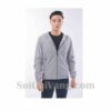 Áo Khoác Gió Đồng Phục Mỏng Nhẹ Cao Cấp - MAKG0012 5 Áo Khoác Gió Đồng Phục Màu Xám Nam