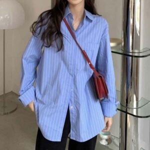 Áo Kiểu Sơ Mi Thanh Lịch