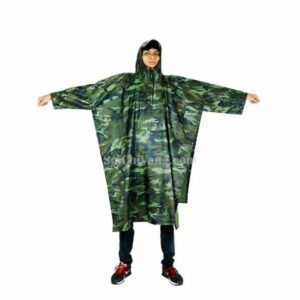 Áo Mưa Cánh Dơi Phong Cách Quân Đội