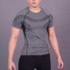 Áo Thể Thao Đồng Phục Nam Phối Họa Tiết Ôm Body - MTTT0052 5 Áo Thể Thao Đồng Phục Tay Ngắn