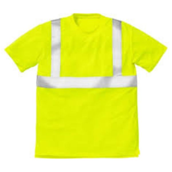 Áo Thun Cổ Tròn Phối Phản Quang Chất Lượng Thoáng Mát - MTCT0012 1 Áo Thun Cổ Tròn Chất Lượng Tốt