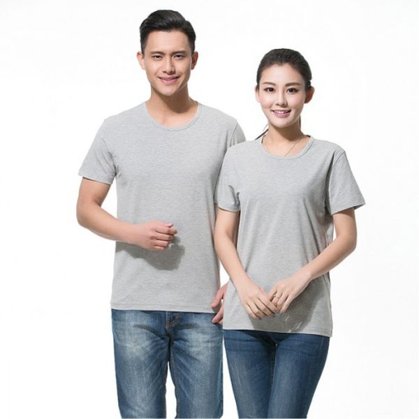 Áo Thun Đồng Phục Dáng Cổ Tròn Giá Rẻ Cho Nam Nữ - MTCT0031 1 Áo Thun Cổ Tròn Giá Rẻ Nhất