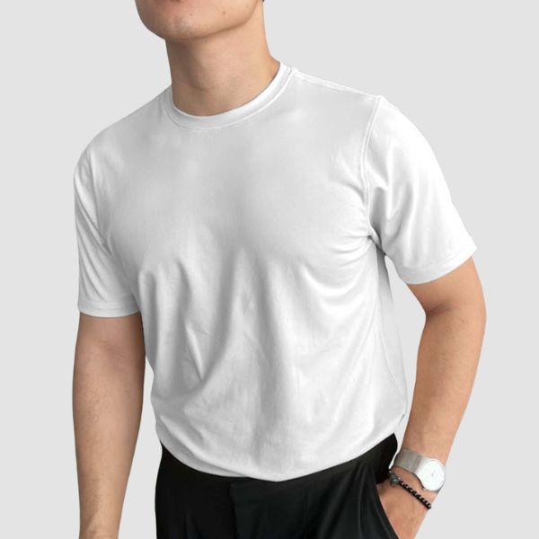 Áo Thun Cotton Tay Ngắn Chất Lượng Cao - MTCO0007 1 Áo Thun Cotton Giá Rẻ Bền Nhất