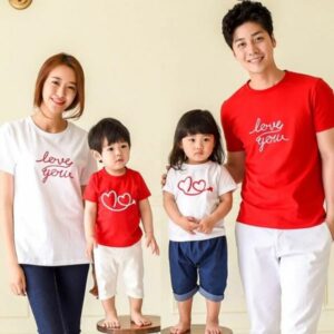 Áo Thun Gia Đình In Hình Chất Lượng Cao Cấp