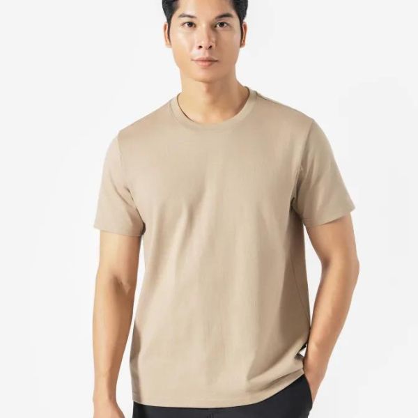 Áo Thun Trơn Chất Lượng Cao Dành Cho Nam - MTTR0008 1 Áo Thun Trơn Hiện Đại
