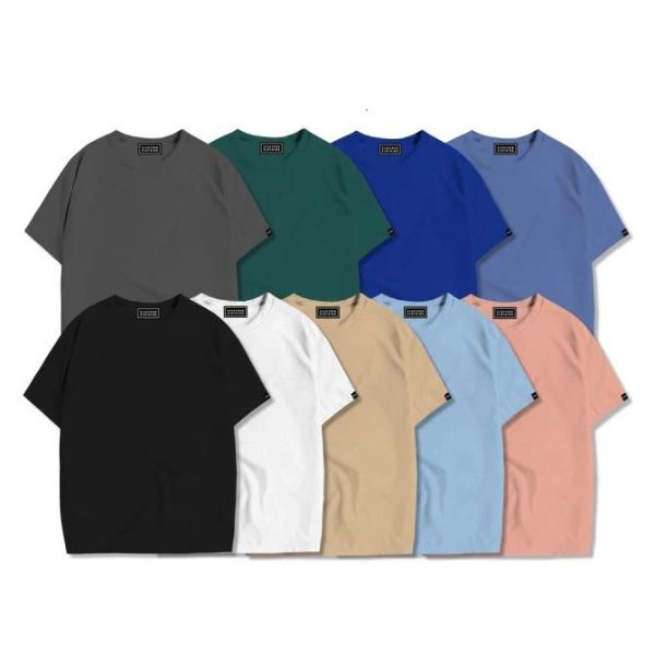 Áo Thun Trơn 100 Cotton Nhiều Màu - MTCO0018 1 Áo Thun Trơn Nhiều Màu Sắc