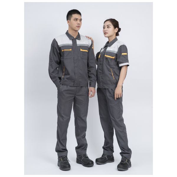 Đồ Bảo Vệ Màu Xám Chất Lượng Kiểu Dáng Chuyên Nghiệp - MDBV0020 1 Đồ Bảo Vệ Màu Xám
