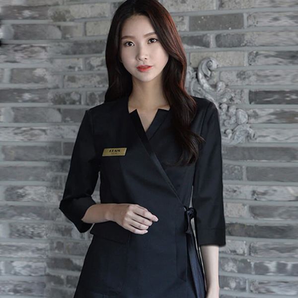 Đồng Phục Spa Phong Cách Chuyên Nghiệp Và Sang Trọng - MDPS0020 1 Đồng Phục Spa Giá Tốt