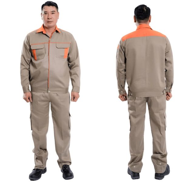 Quần Áo Bảo Hộ Ngành Điện Liền Quần Khóa Kéo Tiện Lợi - MDBH0013 1 Quần Áo Bảo Hộ Chất Lượng