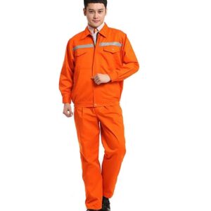 Quần Áo Bảo Hộ Điện Lực Màu Cơ Bản Mặc Khoác Ngoài Bảo Vệ.