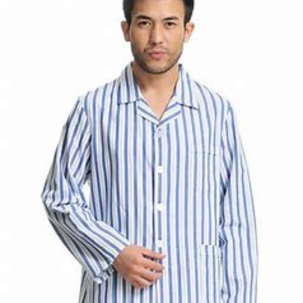 Mẫu Quần Áo Bệnh Nhân Kiểu Choàng Buộc Dây Thoải Mái- MABN0026 1 Quần Áo Bệnh Nhân Chất Lượng