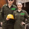 Quần Áo Công Nhân Xây Dựng Đặt May Kiểu Sơ Mi Cao Cấp - MDBH0024