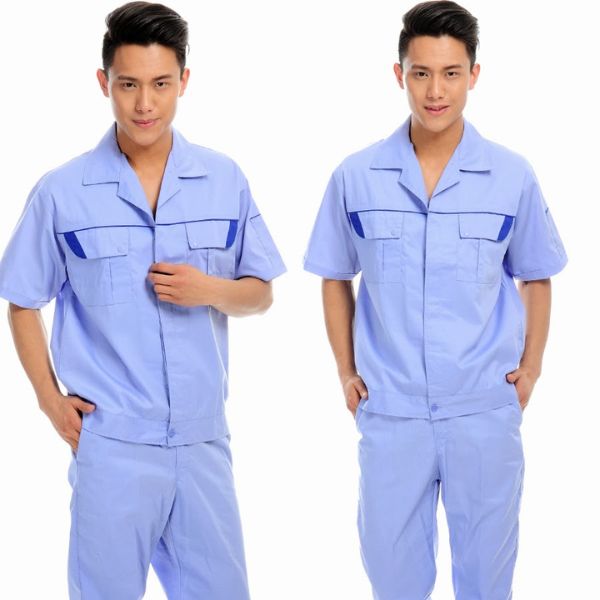 Quần Áo Công Nhân Bảo Hộ Túi Viền Độc Đáo Cao Cấp - MDBH0022 1 Quần Áo Công Nhân Bảo Hộ