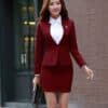 May Bộ Vest Công Sở Nữ Đẹp Sang Trọng Cao Cấp Mới- MVES0027 5 Vest Công Sở Nữ Đẹp