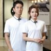 Xưởng May Áo Thun Đồng Phục Giá Rẻ Chất Lượng Cao - MTRU0034 3 Áo Thun Cổ Trụ Uy Tín