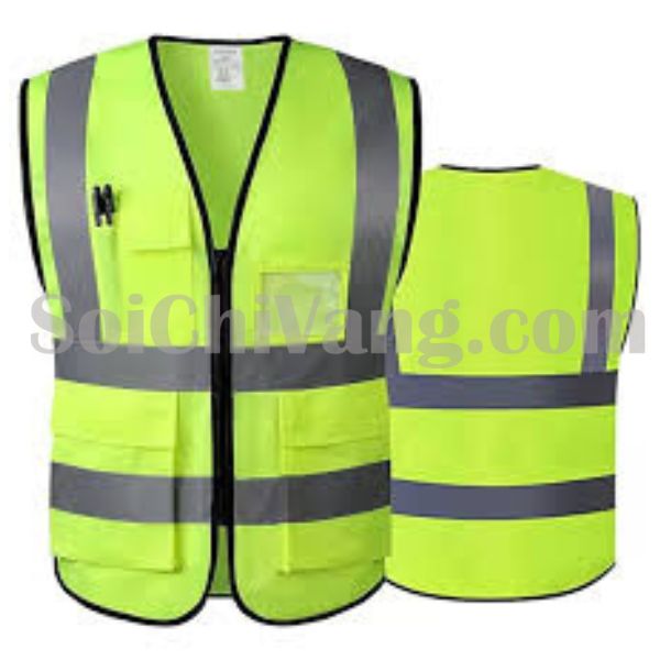 Áo Bảo Hộ Lao Động Phản Quang - MABH0075 1 Áo Bảo Hộ Tiện Lợi