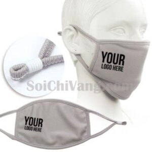 Khẩu Trang Vải In Hình Theo Yêu Cầu Chất Lượng Cao - KTV0004 5 Khẩu Trang In Hình Chất Lượng Tại Sợi Chỉ Vàng