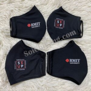 Khẩu Trang Vải In Logo Công Ty Chất Lượng Cao Cấp - KTV0003 5 Khẩu Trang Vải In Logo Công Ty Đẹp
