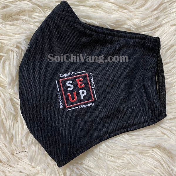 Khẩu Trang Vải Kháng Khuẩn 2 Lớp In Logo Theo Yêu Cầu - KTV0013 2 Khẩu Trang Vải Kháng Khuẩn Chất Lượng