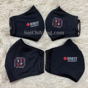 Khẩu Trang Vải Kháng Khuẩn 2 Lớp In Logo Theo Yêu Cầu - KTV0013 7 Khẩu Trang Vải Kháng Khuẩn Giá Tốt