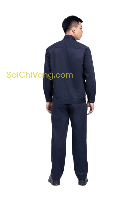 Áo Công Nhân Cơ Khi Được May Đẹp Nhất – DMS0011 2 Áo công nhân cơ khí chất lượng