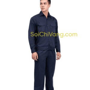 Áo Công Nhân Cơ Khi Được May Đẹp Nhất – DMS0011 6 Áo công nhân cơ khí màu xanh
