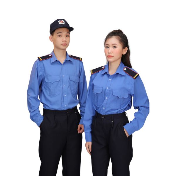 Đồng Phục Bảo Vệ Dài Tay Vải Kate Thoáng Mát Dễ Sử Dụng - DMS0018 1 Đồng Phục Bảo Vệ Giá Cả Rẻ Nhất