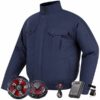 Đồng Phục Bảo Hộ Cotton Có Quạt Thoáng Khí Cho Thợ Hàn – DMS0033 2 Đồng Phục Bảo Hộ Có Quạt Thoáng Khí