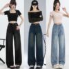 Quần Jean Nữ Phong Cách Basic Cho Hoạt Động Hằng Ngày - MQEA0021 2 Quần Jean Nữ Phong Cách Basic